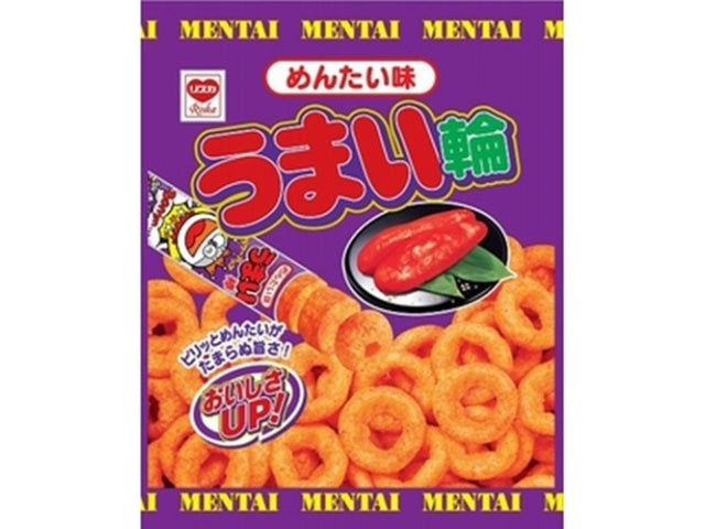 リスカ　うまい輪　メンタイ味７５ｇ×12