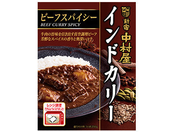 中村屋　インドカリー　ビーフスパイシー200g×5