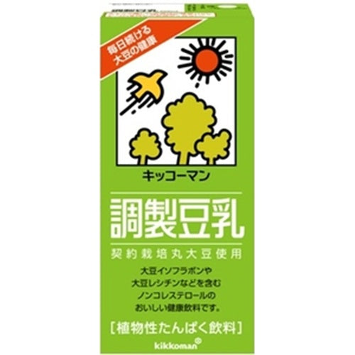 【萬】ソイＦ  調整豆乳 EXキャップ1000ml×6