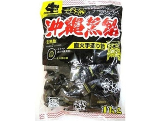 松屋（生）沖縄黒飴　１ｋｇ×6