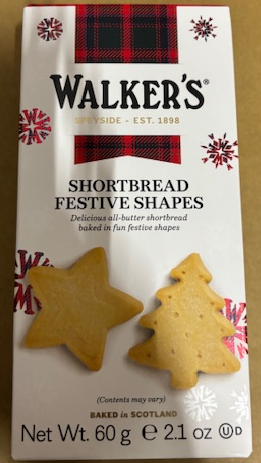 【大特価　数量限定　賞味期限2026年8月30日】　ウォーカー フェスティブシェイブ ショートブレッド×1