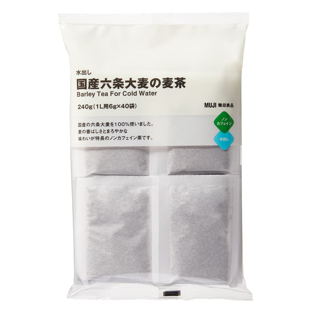 無印良品　水出し　国産六条大麦の麦茶×1