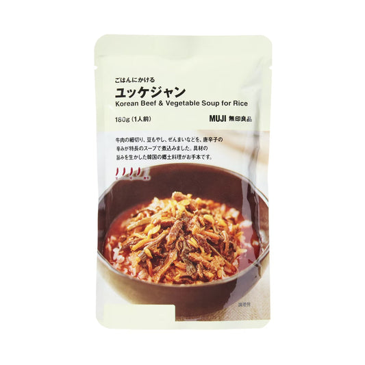 無印良品  ごはんにかける ユッケジャン 180g（1人前）×1