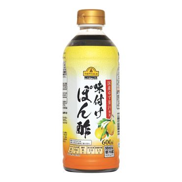 イオン　ベストプライス　味付けぽん酢 600ml　トップバリュ　