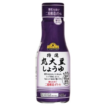 イオン　ベストプライス　特選丸大豆しょうゆ 200ml　トップバリュ　