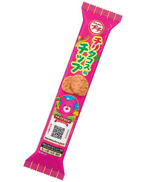 【大特価/数量限定　賞味期限2025年12月27日】ブルボン　プチチリタコス風チップ 32g×10