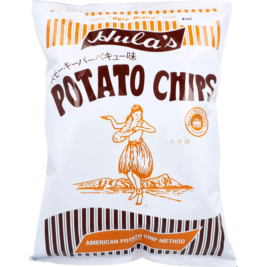 フラ印 アメリカンポテトチップス スモーキーバーベキュー味 143g×12
