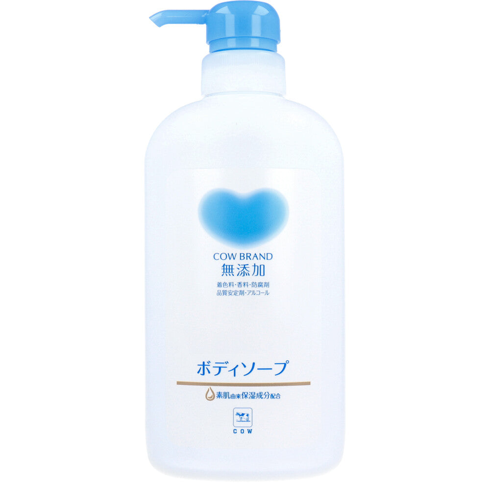 カウブランド 無添加 ボディソープ ポンプ付 500mL×12