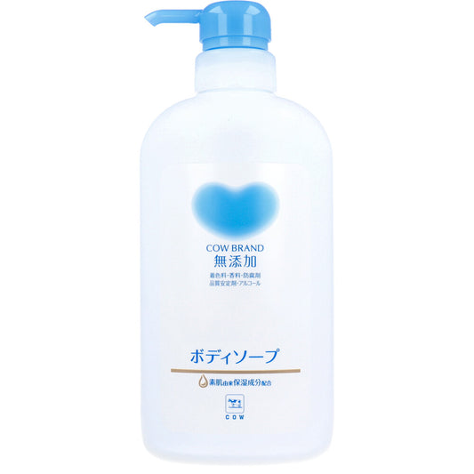 カウブランド 無添加 ボディソープ ポンプ付 500mL×12