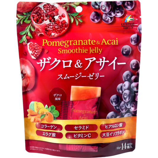 ザクロ＆アサイー スムージーゼリー 10g×14個入×40