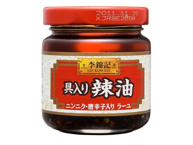 李錦記 香港飲茶 具入り辣油 85g x12