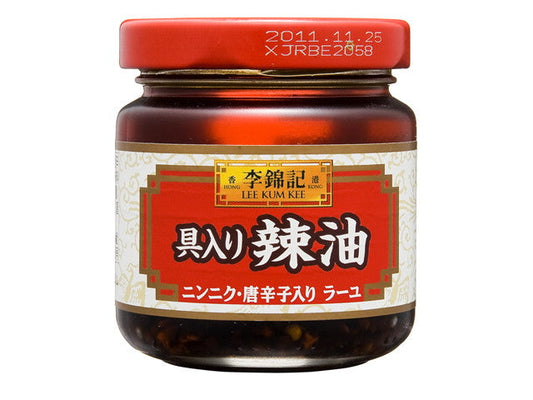 李錦記 香港飲茶 具入り辣油 85g x12