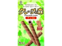 旺旺ジャパン クレープの森 チョコ味 10本x10