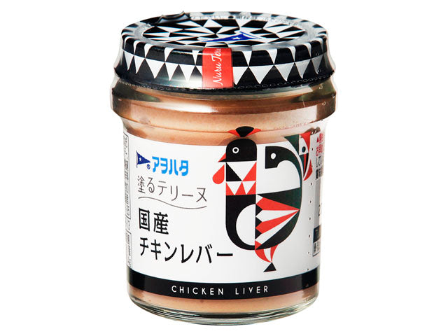 アヲハタ 塗るテリーヌ 国産チキンレバー 73gx6