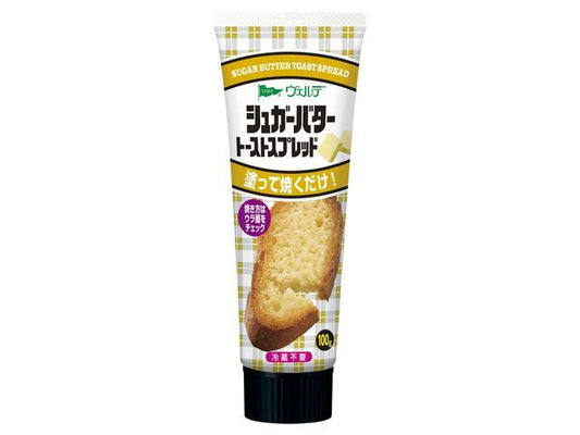 アヲハタ ヴェルデ シュガーバタートースト スプレッド 100gx8