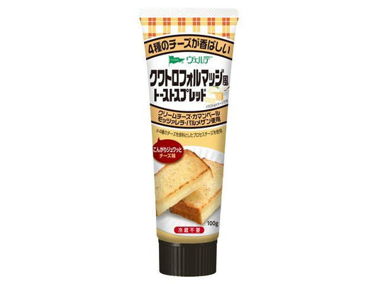 ヴェルデ クワトロフォルマッジ風トーストスプレッド 100g x8