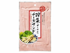 日本橋菓房 老舗酒問屋が目利きした旨いつまみ 搾菜チーズサンド 30gx12
