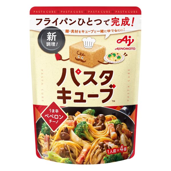 味の素 パスタキューブ うま辛ペペロンチーノ 4個 36gx8