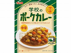 S&B 青春のごちそう学校のポークカレー 180gx6