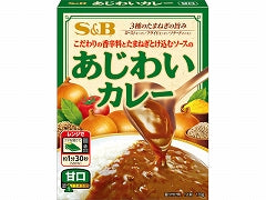 S&B あじわいカレー 甘口 170gx6