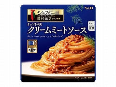 S&B シェフの一皿 チェントロ風クリームミートソース 105gx10