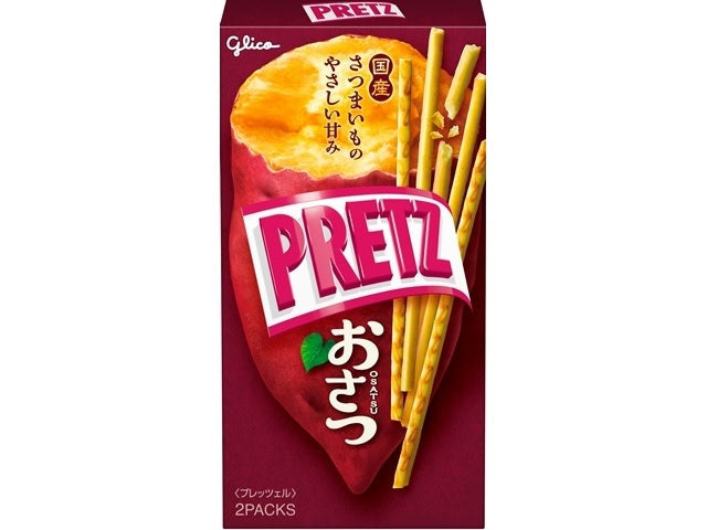 グリコ プリッツおさつ 62g x10