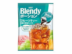 「ブレンディ」 ポーション フルーツティー ３種の果物ミックス 6本x12