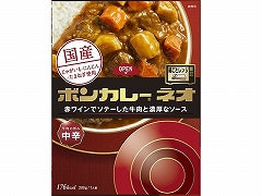 ボンカレーネオ 牛肉の旨み 中辛 200gx5