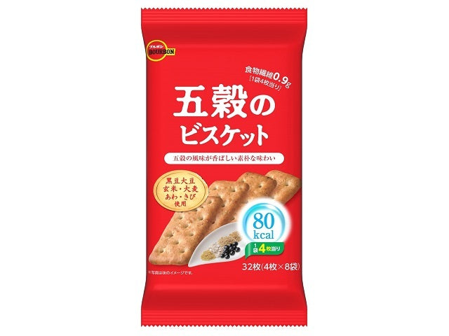 ブルボン 五穀のビスケット 32枚x6