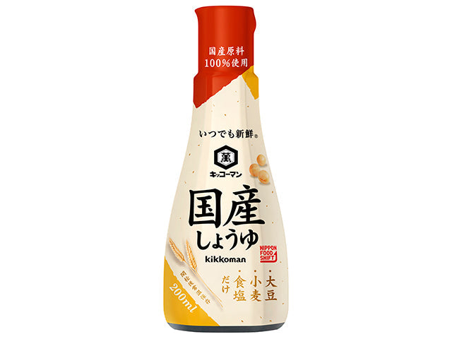 キッコーマン いつでも新鮮 国産しょうゆ 200ml x12