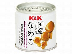 K&K 国産 なめこ 水煮 80gx6