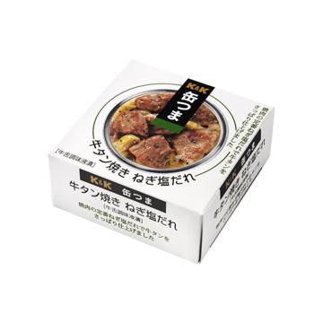 K&K 缶つま 牛タン焼き ねぎ塩だれ 60gx6