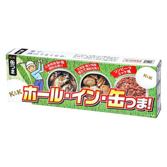 K&K 缶つま GOLF SELECTION 3個×1