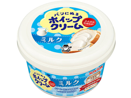 ソントン パンにぬるホイップクリームミルク 150gx6