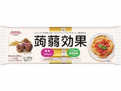 昭和産業 蒟蒻効果 グルコマンナン入パスタ 400gx24