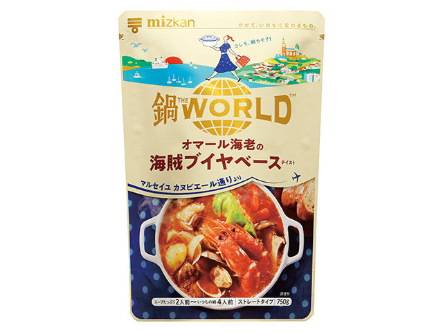 ミツカン 鍋ＴＨＥＷＯＲＬＤ海賊ブイヤベース 750g x12