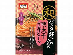 日本製粉 オーマイ 和パスタ好きのための 明太子かるぼなーら 33.4x2x8