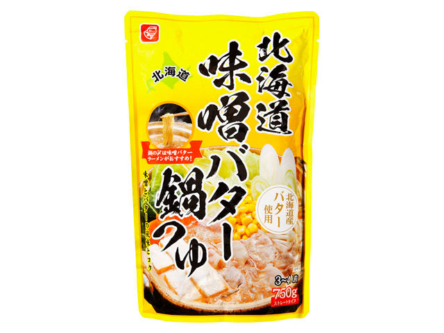 ベル食品 北海道味噌バター鍋つゆ 750g x12