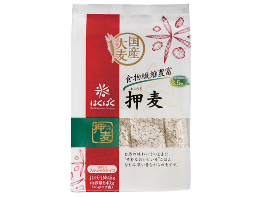 はくばく 押麦 スタンドパック 540gx6