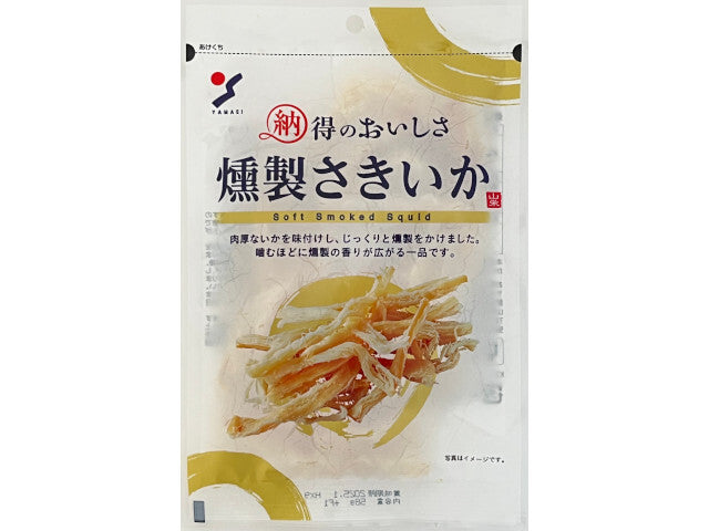 山栄食品 納得のおいしさ 燻製さきいか 48g x10