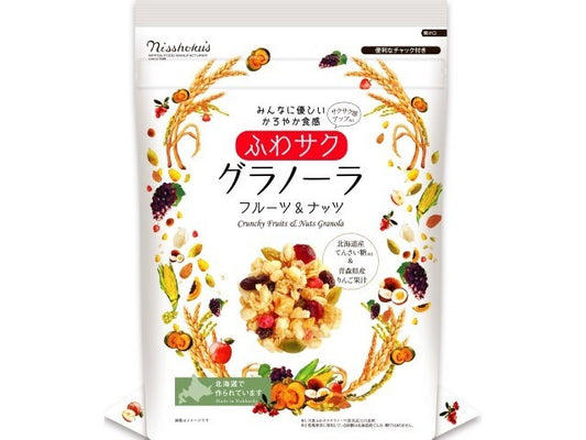 日本食品製造 フルーツ＆ナッツグラノーラ 200g x24