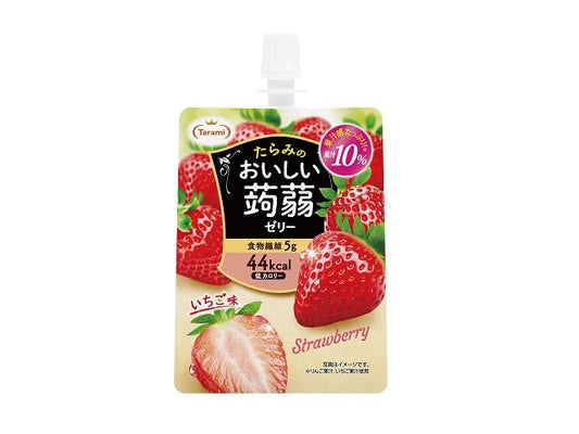 たらみ おいしい蒟蒻ゼリー いちご味 150g x 6