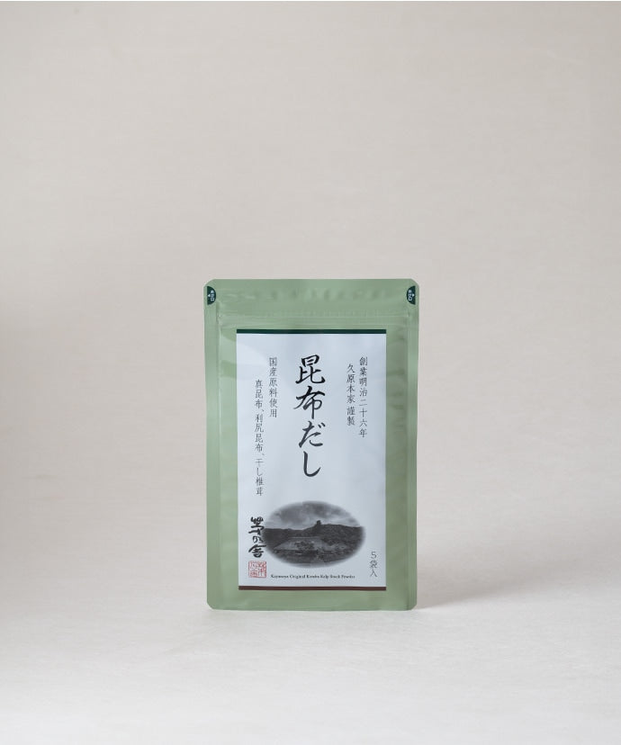 茅乃舎　かやのや　昆布だし(6g×5袋入)