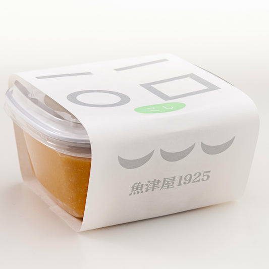 魚津屋1925　一膳一汁みそ (天然醸造) こし 450g カップ