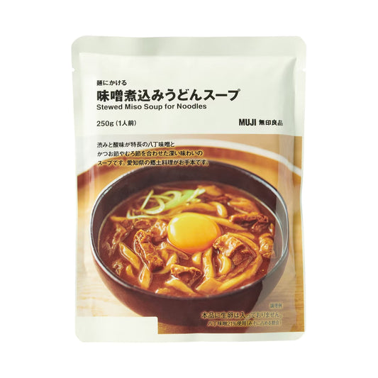 無印良品　麺にかける　味噌煮込みうどんスープ×1