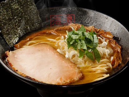 【冷凍発送　送料無料　自宅でも本物を啜る贅沢を】千葉県　濃麺海月 鶏濃麺（醤油）×5