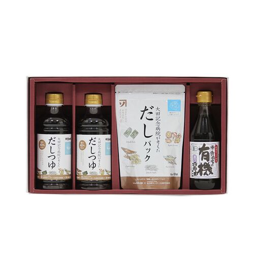 大田記念病院が考えただしつゆ・調味料詰合せ / 醤油 しょうゆ
