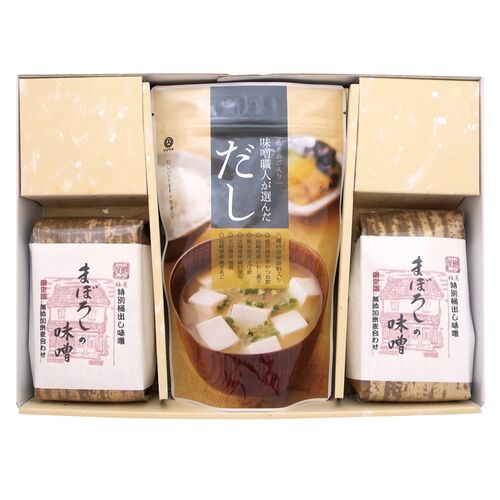 熊本 「山内本店」 味噌・だし詰合せ「雅」