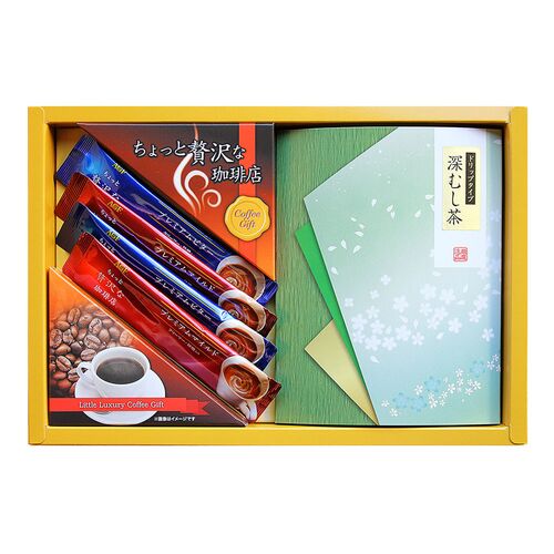 AGFコーヒー・ドリップ緑茶 詰め合わせ