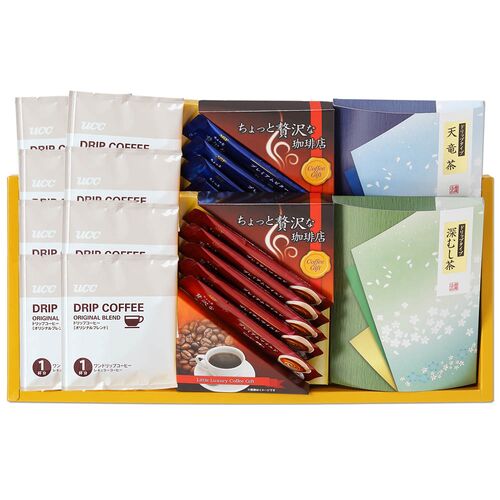 AGF・UCCコーヒー・ドリップ緑茶 D